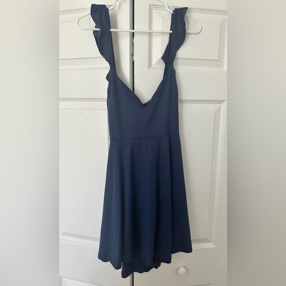 Lulus navy mini dress